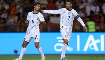 C罗vs亚美尼亚数据：超级世界波+双响，8次射门4次射正