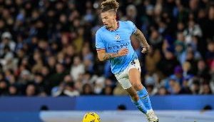 电讯报：菲利普斯将入选曼城新赛季英超大名单